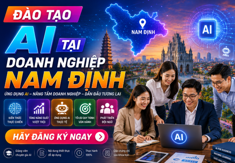 Đào tạo AI tại Nam Định