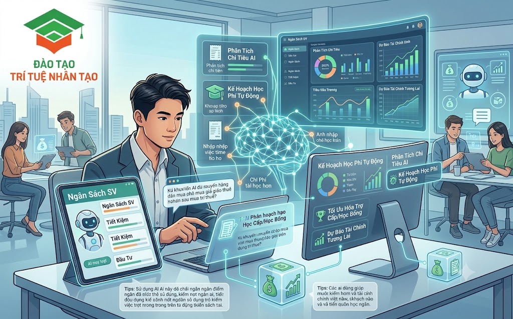 quản lý tài chính cá nhân bằng AI
