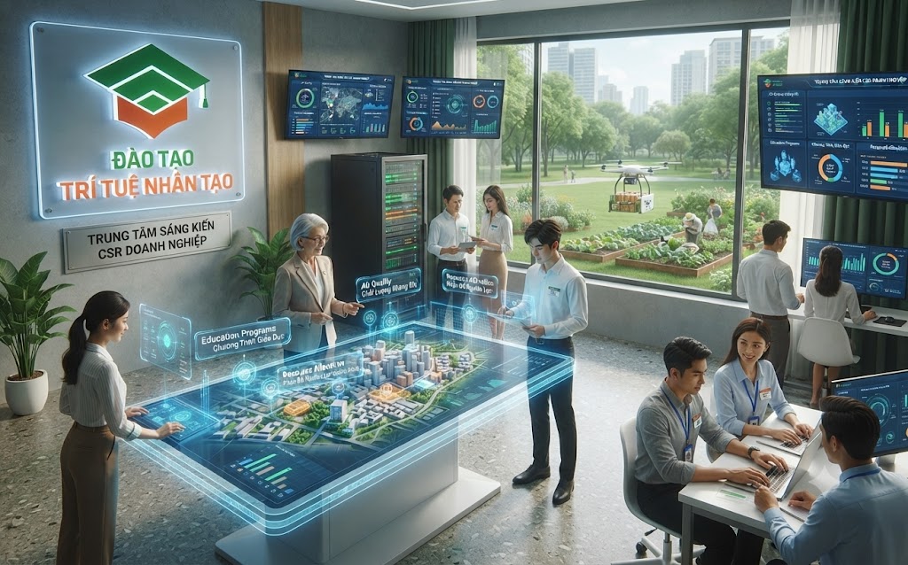 AI trong CSR doanh nghiệp
