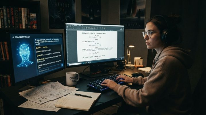 AI assistant writes sci fi script 202607171612 1