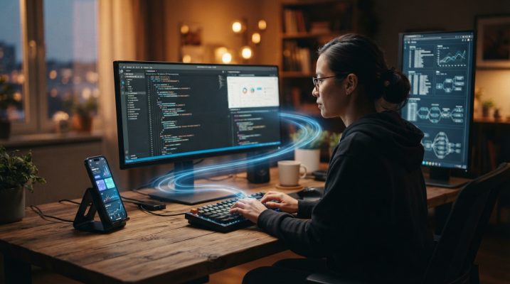 Developer working on multi devic… 202607201510