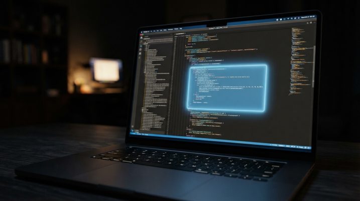 Laptop screen with AI suggestion 202607181301 1