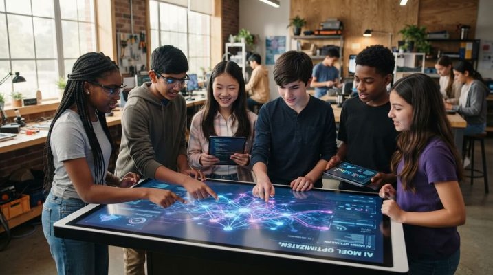Students collaborating on AI pro… 202607101350 1