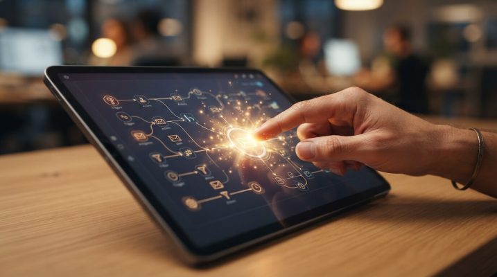 Tablet screen displaying automat… 202607170958 1