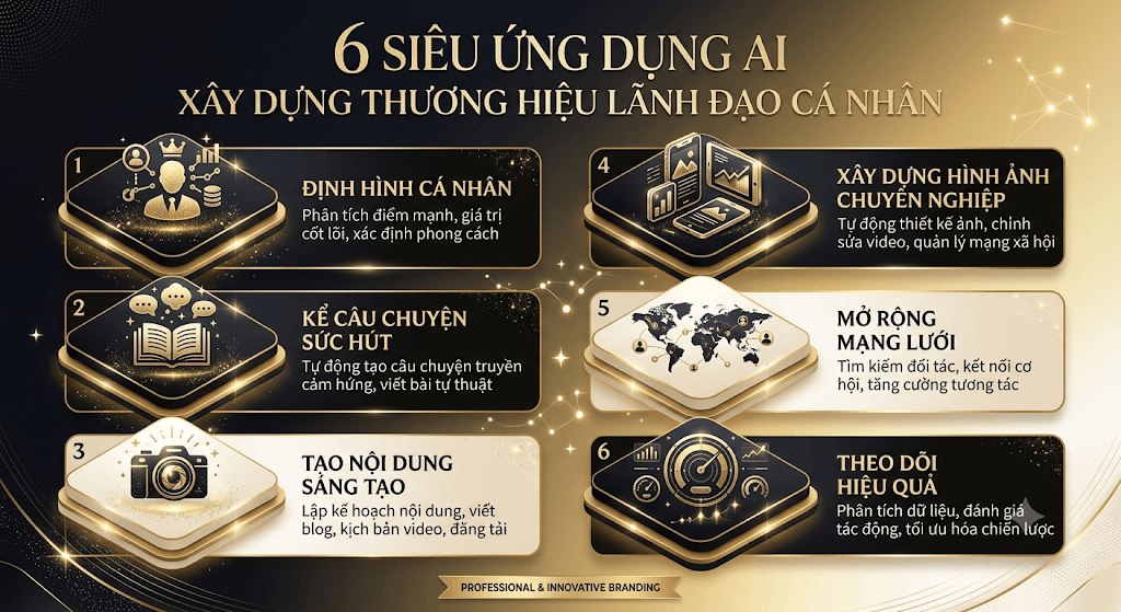 AI: Cách Mạng Xây Dựng Thương Hiệu Lãnh Đạo Cá Nhân Thời Đại Số