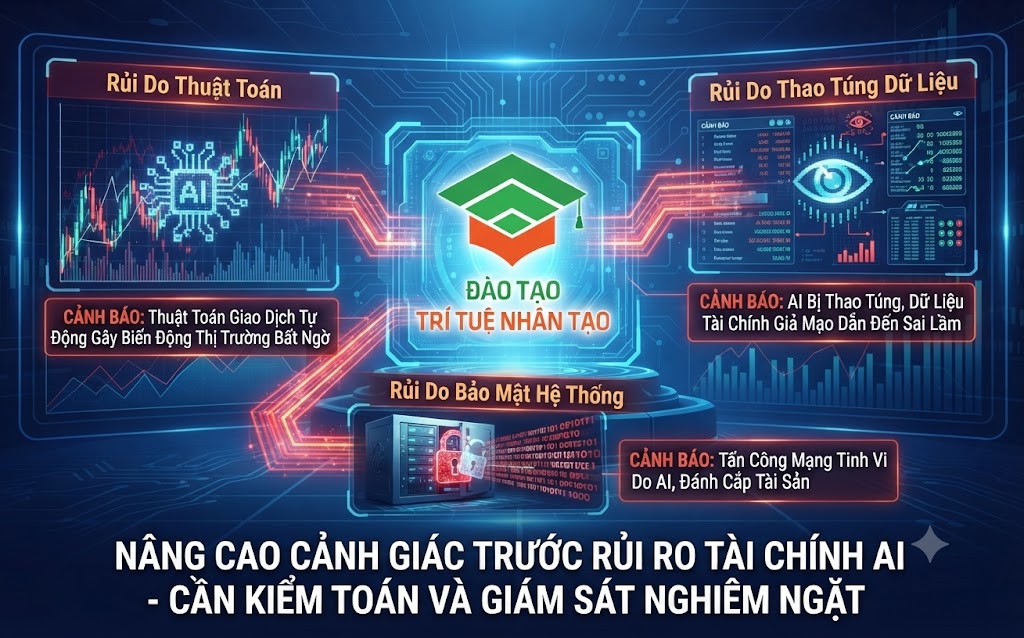 cảnh báo rủi ro tài chính AI