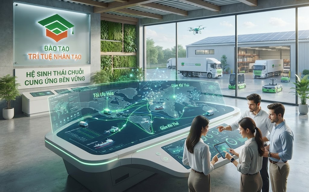 chuỗi cung ứng bền vững AI