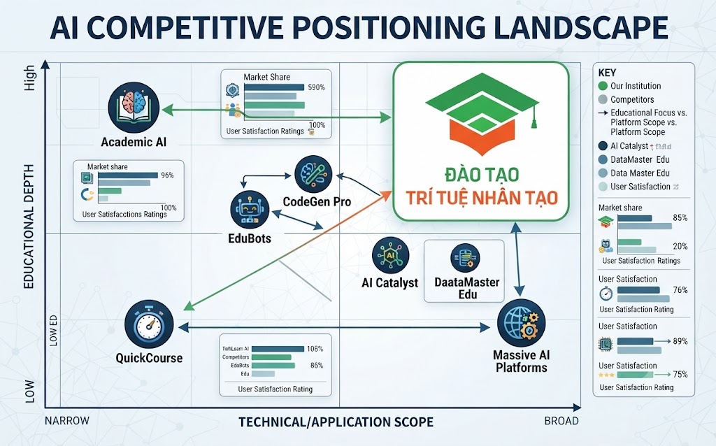 định vị đối thủ cạnh tranh AI