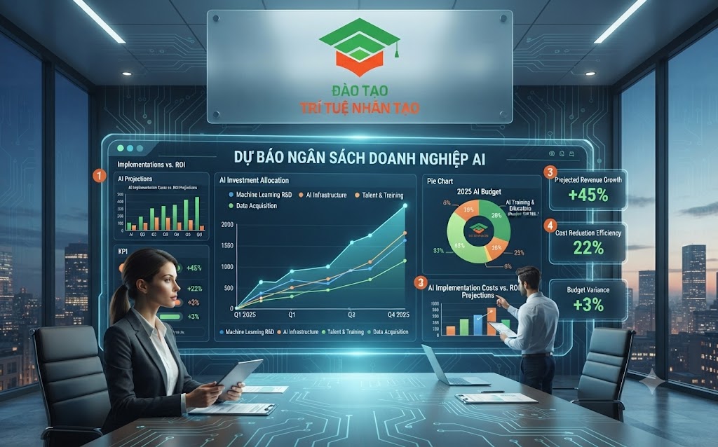 dự báo ngân sách doanh nghiệp AI