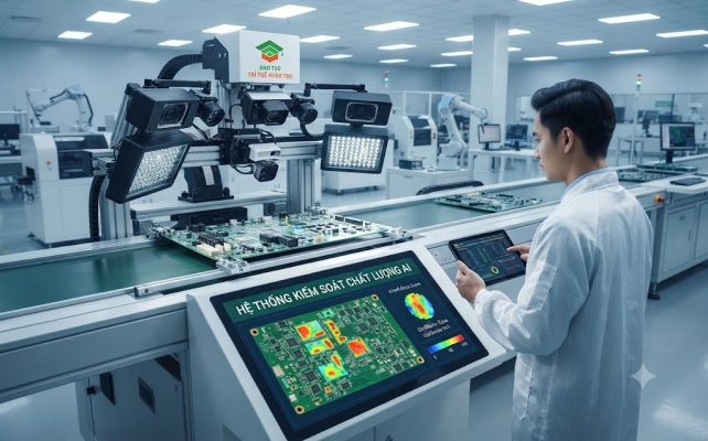 kiểm soát chất lượng bằng AI