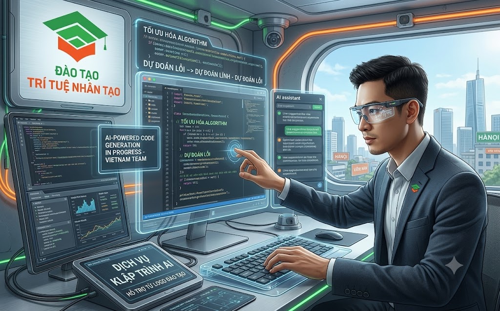 lập trình bằng AI