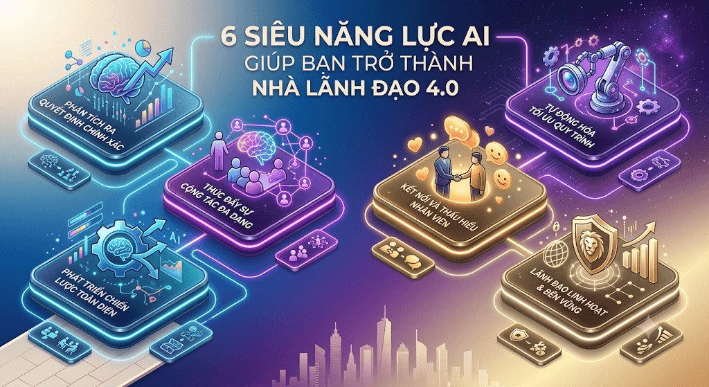 Phát Triển Lãnh Đạo 4.0: Vai Trò Đột Phá Của Trí Tuệ Nhân Tạo (AI)