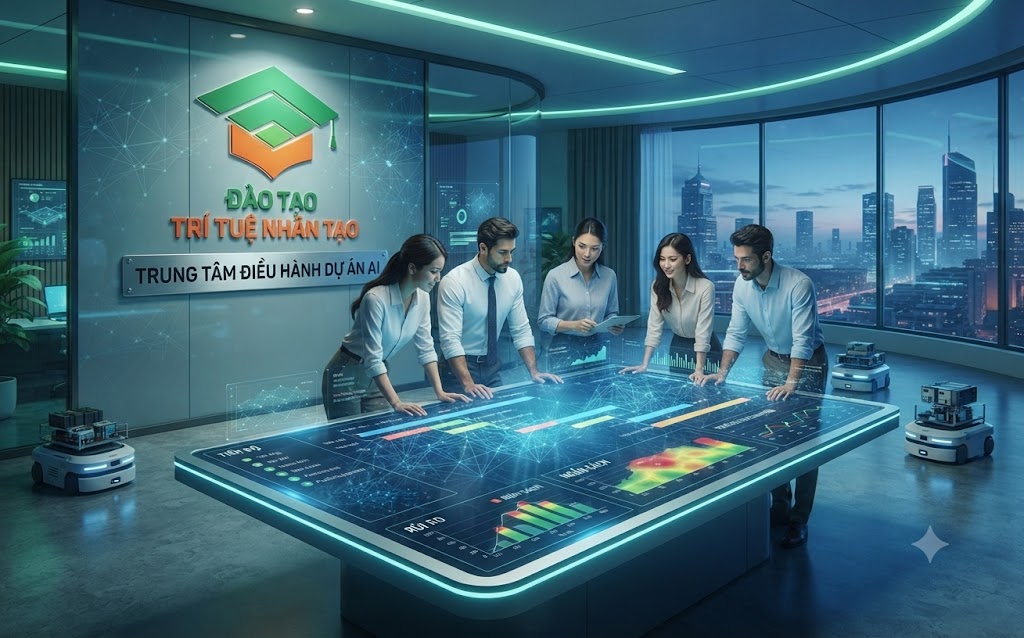 quản lý dự án với AI