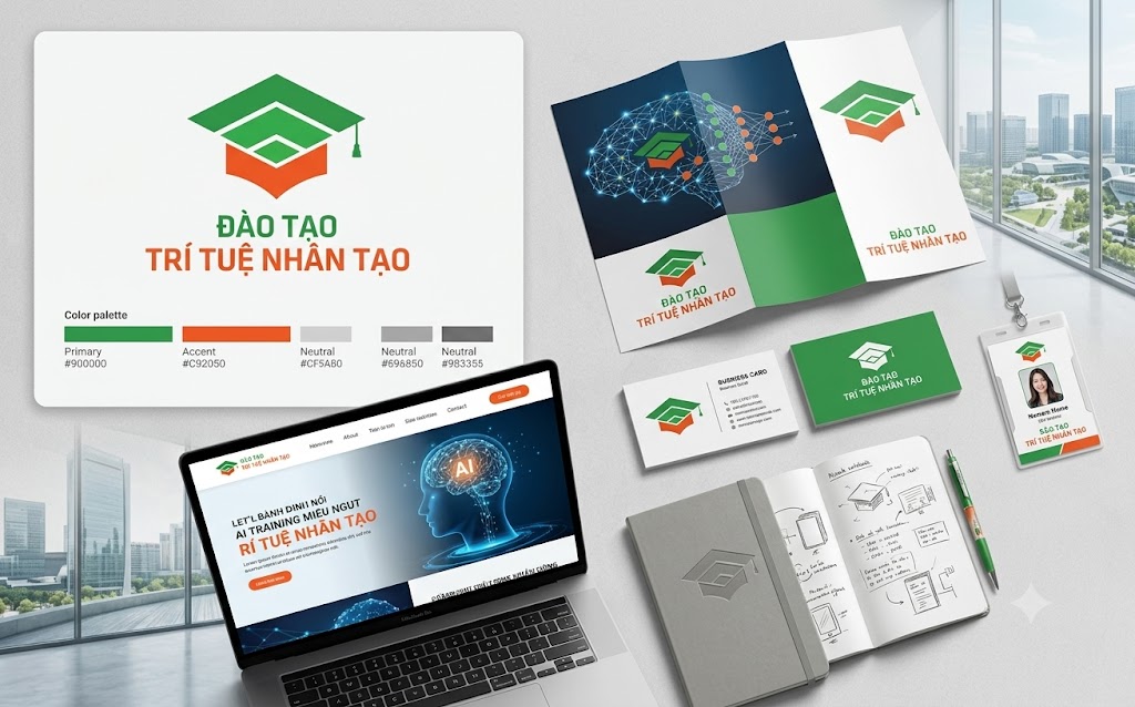thiết kế nhận diện thương hiệu
