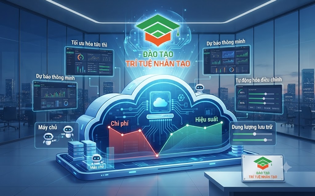 tối ưu hóa chi phí cloud bằng AI