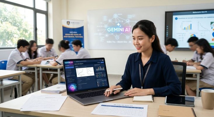 Ung dung gemini ai trong soan de kiem tra va danh gia hoc sinh