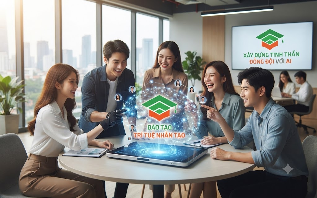 xây dựng tinh thần đồng đội AI